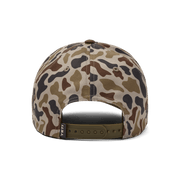 YETI® Wetlands Camo Logo Badge Mid Pro Flat Brim Hat